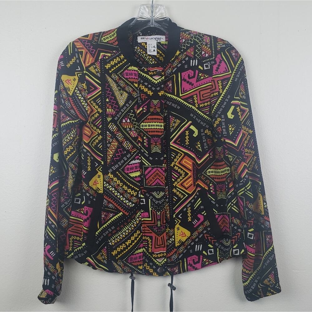 H&M x Coachella | Patterned Pilot Jacket Boho Chic